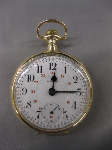 E. Howard 14k Gold Pocketwatch open