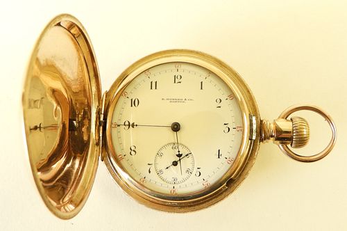 E. HOWARD & CO 14K AND DIAMOND