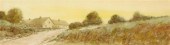 E. HOWLAND, WATERCOLOR, PANORA