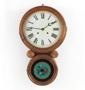 E. Ingraham Ionic Wall Clock P