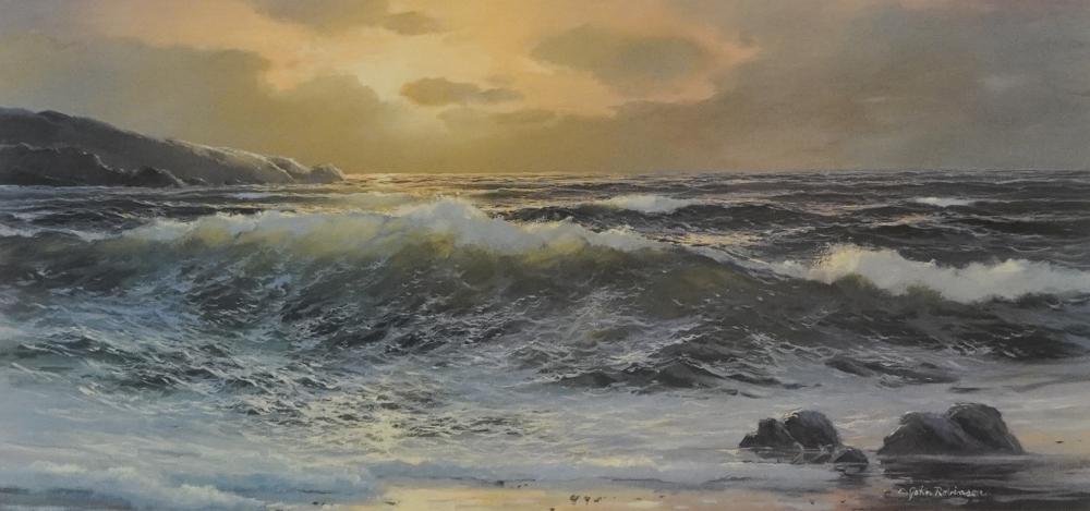 E. JOHN ROBERTSON, WAVES ON THE
