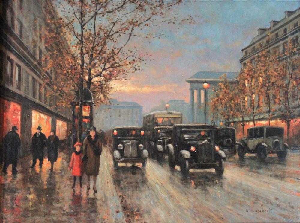 E. LAMBERT (FRENCH 20TH CENTURY)