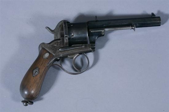 E. LEFAUCHEUX PIN FIRE REVOLVER