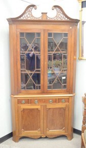 E. LIBERTI MAHOGANY INLAID COR