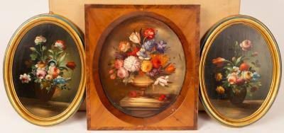 E M Ball/Still Life of Flowers/on a