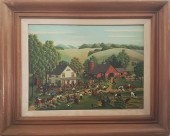 E. MELVIN BOLSTAD OIL ON ARTIS