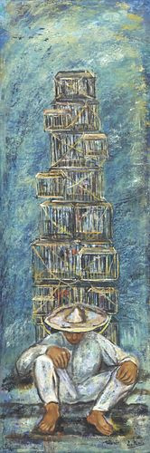 E. NIETO MEXICAN SCHOOL PAINTI