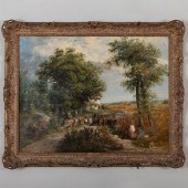 E. PETTITT: BUCOLIC LANDSCAPEO