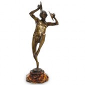 E. PIRON (1875-1928) "SATYRE A