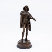 E. ROBERT, MUSICIAN, PATINATED
