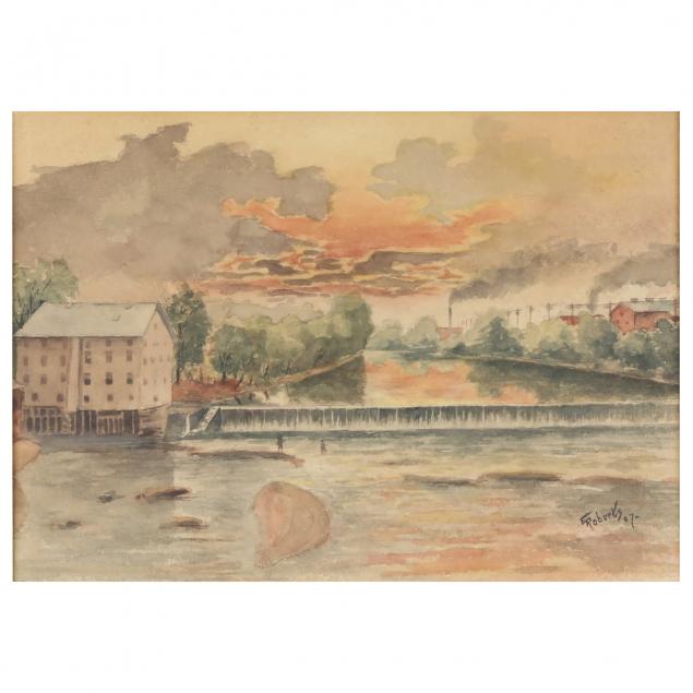 E. ROBERTS (AMERICAN, 19TH / 20TH