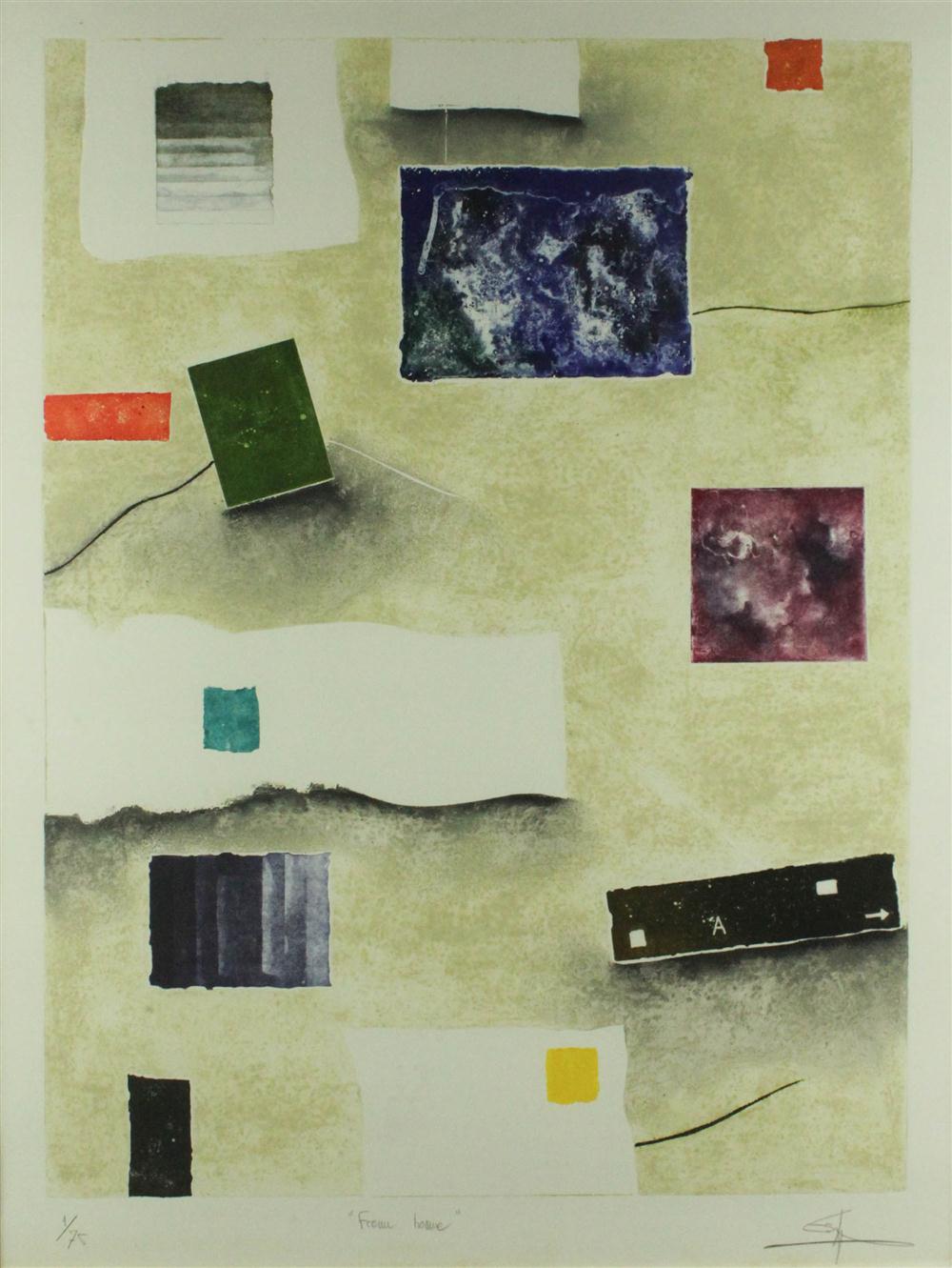 E. S. K. FROM HOME Print: 34 1/4