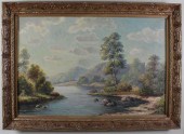E. SUTTON OIL ON CANVASE. SUTT