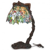 E. THOMASSON BRONZE FIGURAL ST