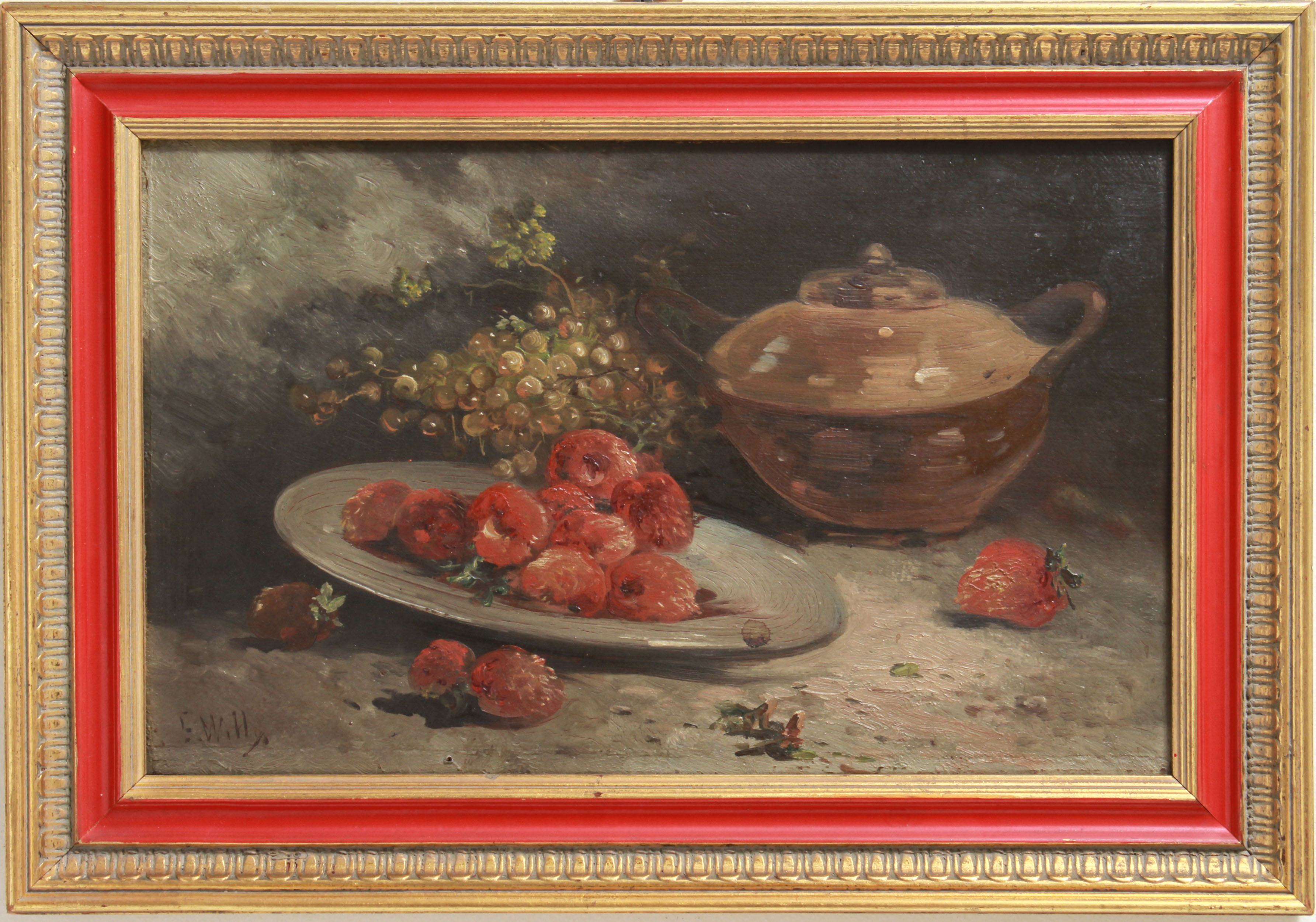 E WILLYS STILL LIFE WITH FRUIT
