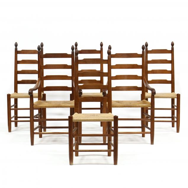 E.A. CLORE SONS, SET OF SIX