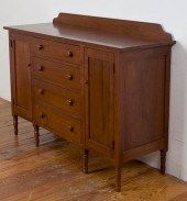 E.A. CLORE & SONS WALNUT SERVE