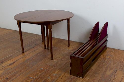 E.A. CLORE WALNUT DINING