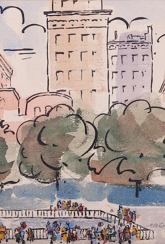 E.A. EVANS CITYSCAPE