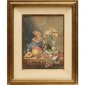 E.A. LYNDE, WATERCOLOR ON PAPE