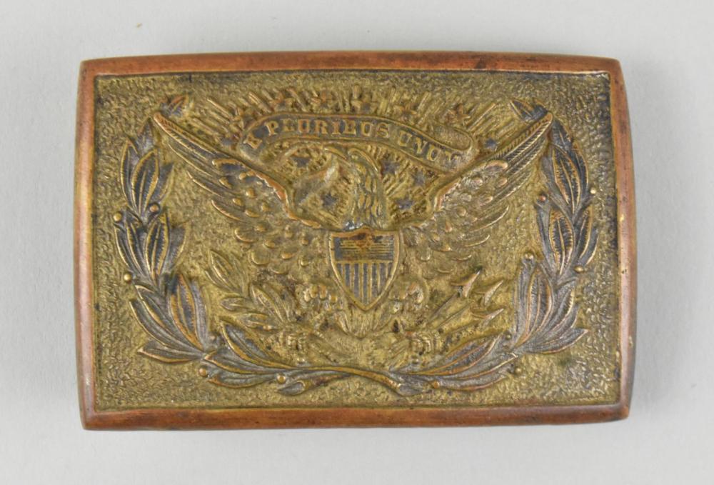 EAGLE BRONZE BELT PLATE