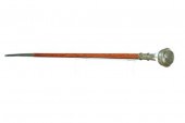 EAGLE CRESTED PARADE BATON.  E