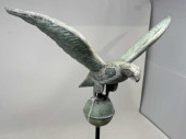 EAGLE ON BALL WEATHERVANE EAGL