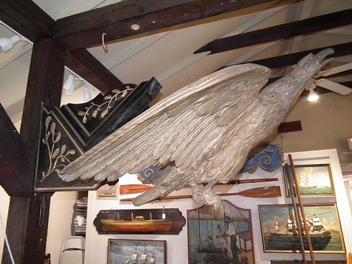 EAGLE SHIPS FIGUREHEADRare 19th