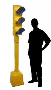 EAGLE SIGNAL TRAFFIC LIGHT ON