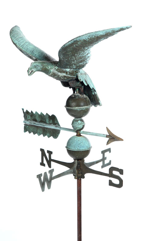 EAGLE WEATHERVANE.  American  early