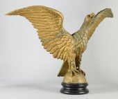 EAGLE WEATHERVANE W/ EBONIZED