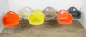 EAMES 6 FIBERGLASS SHELL CHAIR