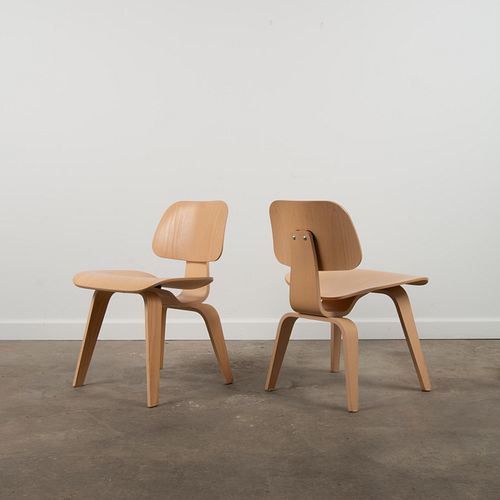 EAMES FOR HERMAN MILLER PAIR OF DCW
