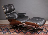 EAMES LOUNGE CHAIR (670) AND O