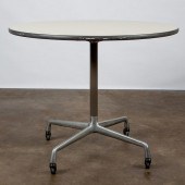 EAMES ROUND WHITE LAMINATE TAB