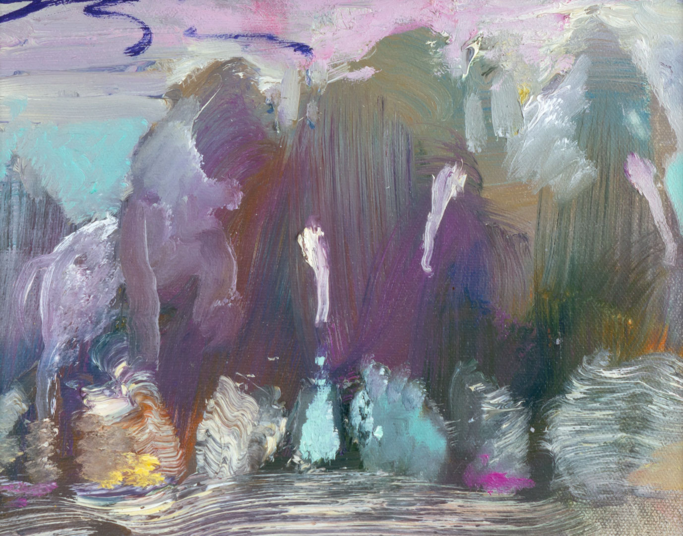 EARL BISS (1947-1998), THREE RIDERS