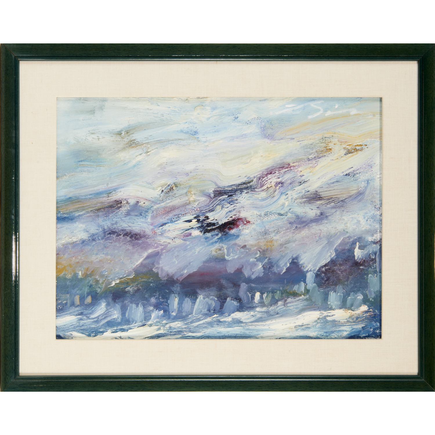 EARL BISS, OIL ON CANVAS, 1990 Earl