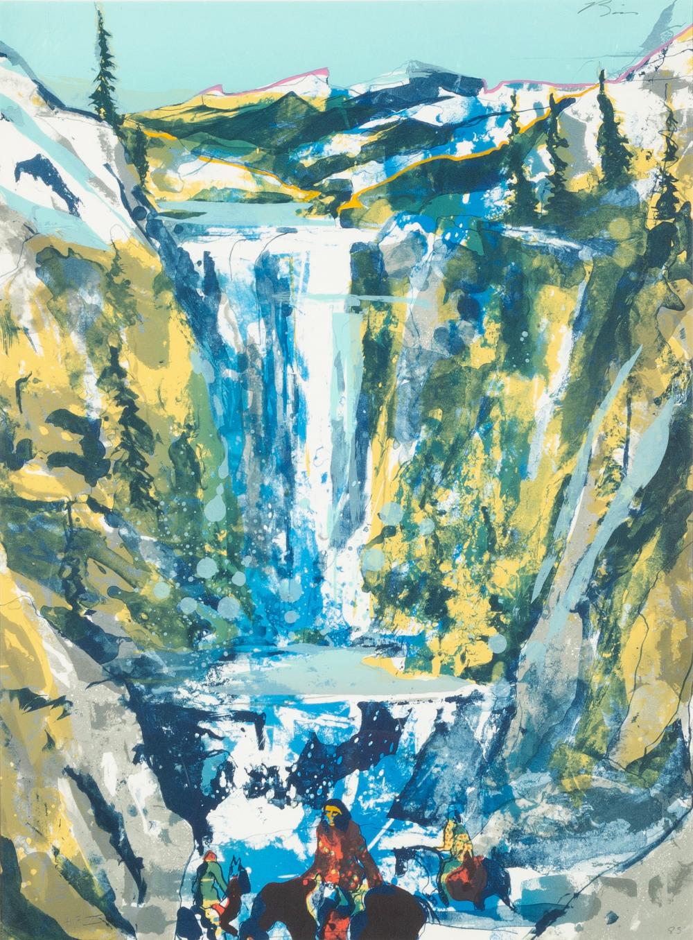 EARL BISS, WALKING UPON THE