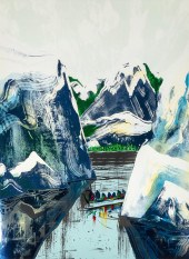 EARL BISS, WAR CANOES, 1980Ear