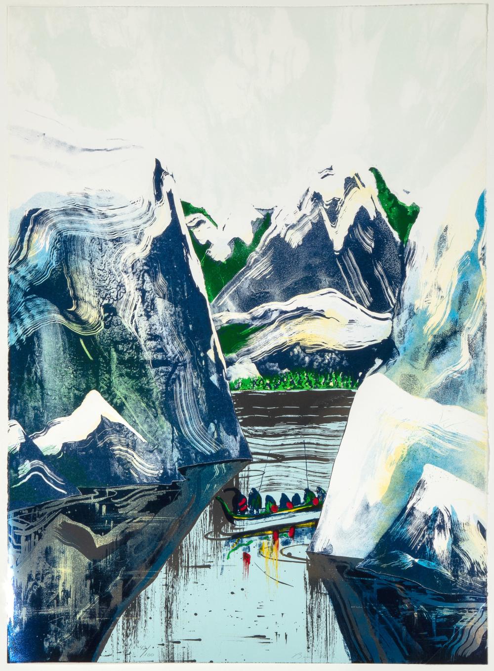 EARL BISS, WAR CANOES, 1980Earl