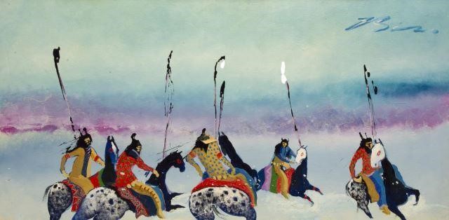 EARL JR BISS (1947-1988) "PLAYING A