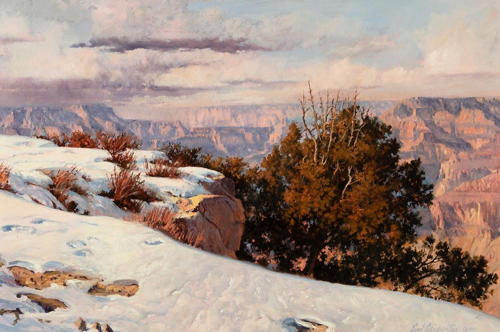 EARL L. CARPENTER, SNOWSCAPE -