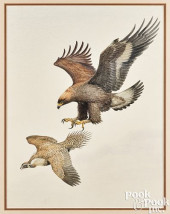 EARL LINCOLN POOLE, WATERCOLOR
