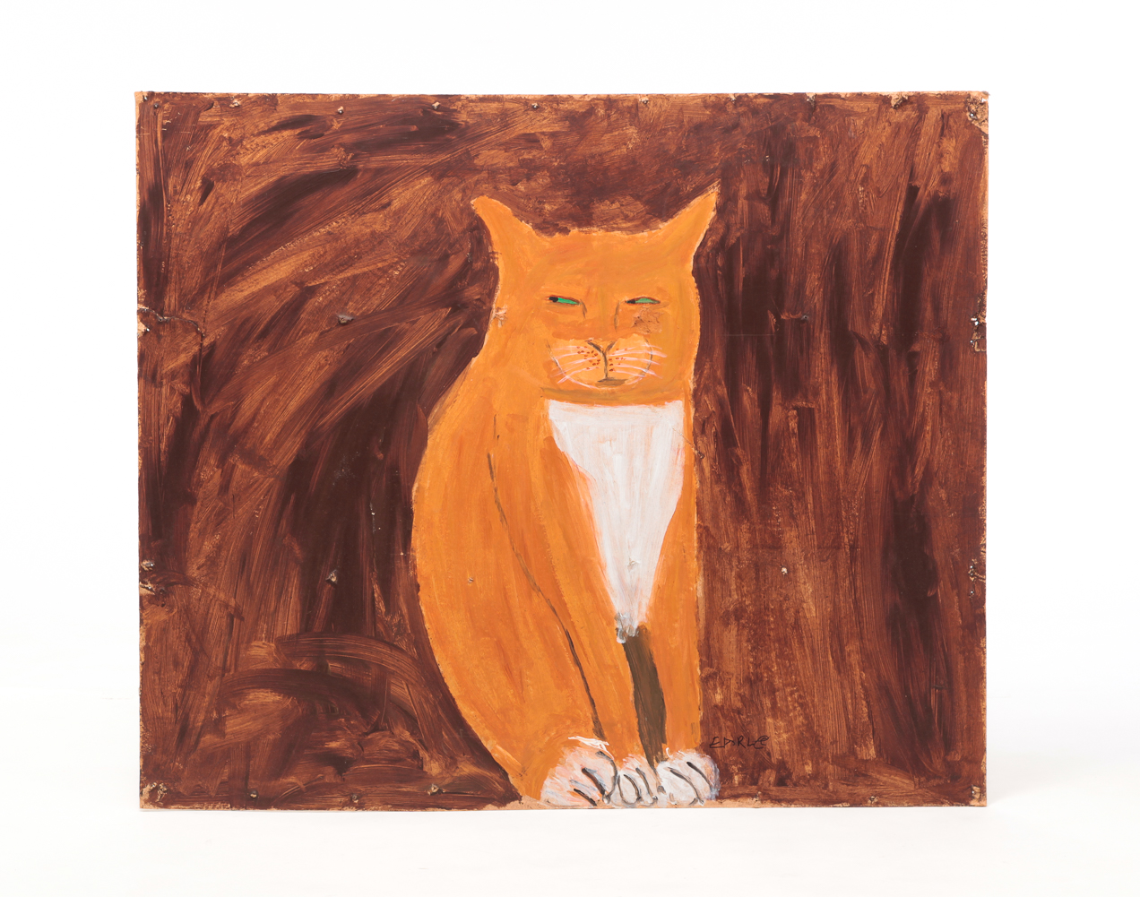EARL SWANIGAN OUTSIDER PAINTING