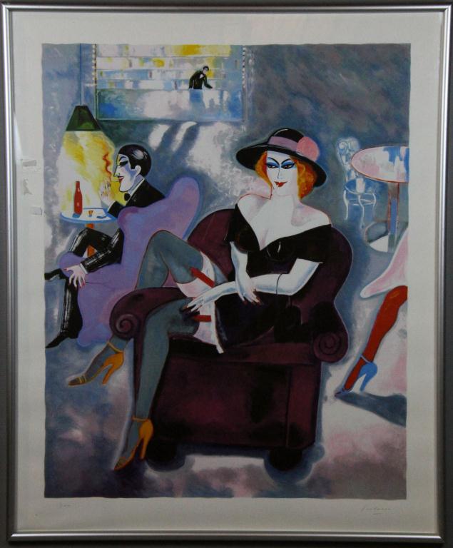 Earl William Linderman Lithograph