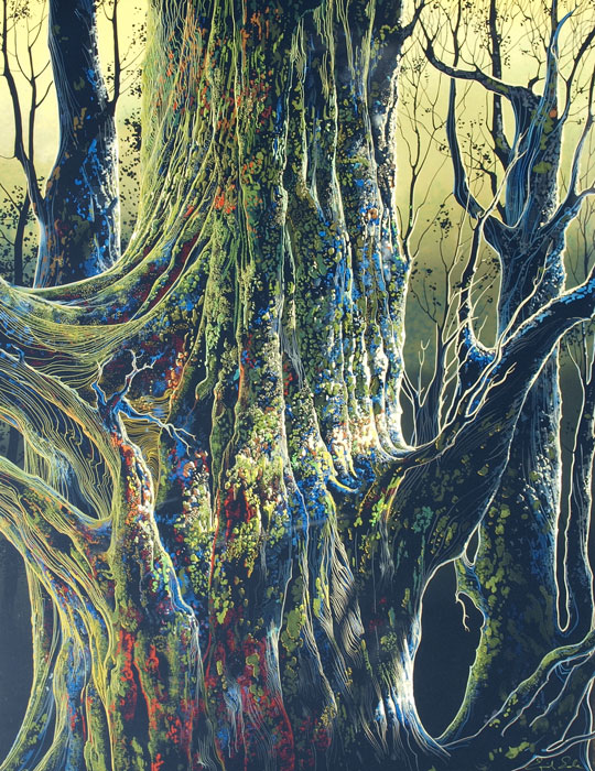 EARLE Eyvind (American 1916-):