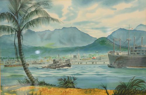EARLE G. BARLOW (AMERICAN,