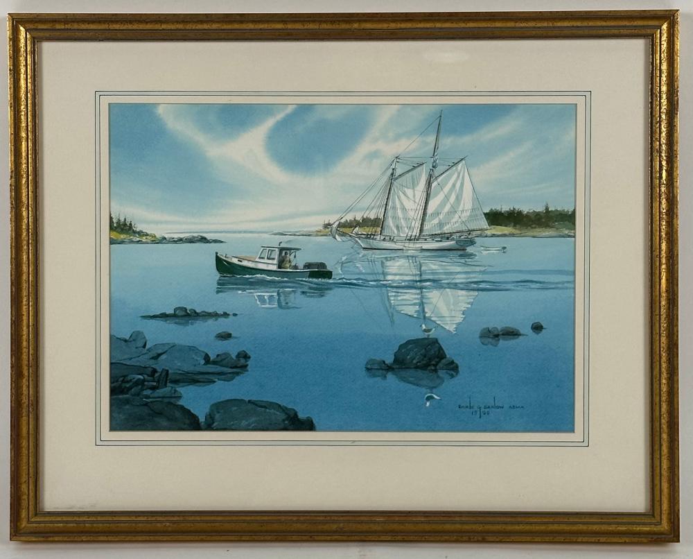 EARLE G. BARLOW (MAINE, 1923-2013),