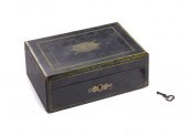 EARLY 1800'S INLAID & PAINTED