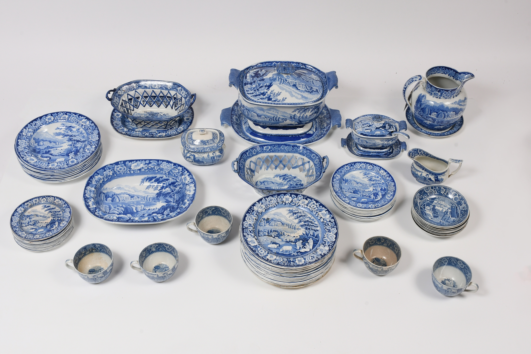 EARLY 1800'S RILEY'S SEMI-CHINA